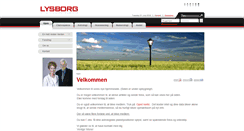Desktop Screenshot of lysborg.com